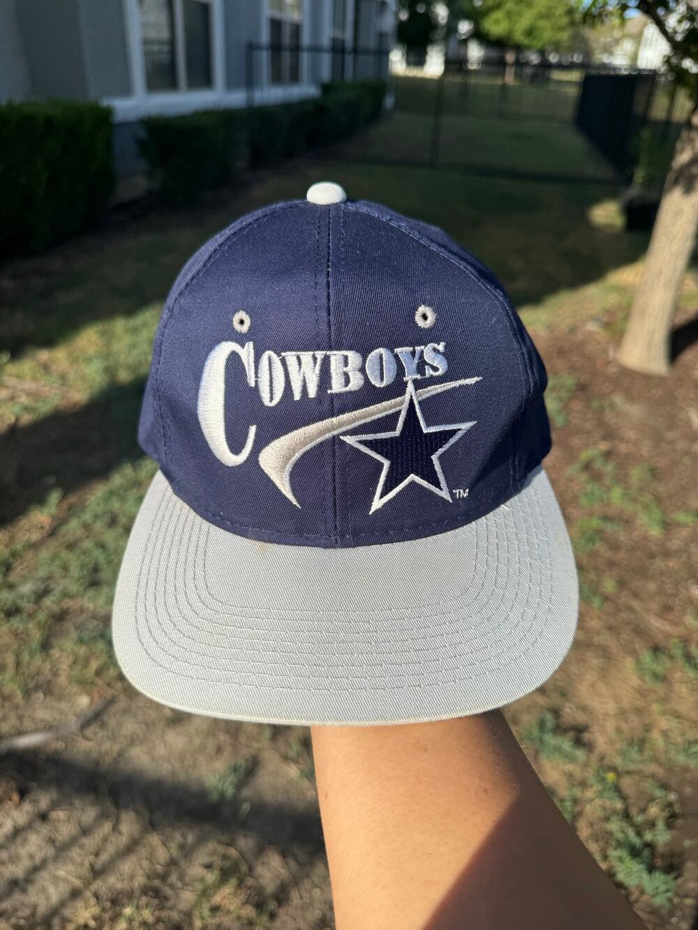 Vintage 90s Dallas Cowboys NFL Snapback Hat